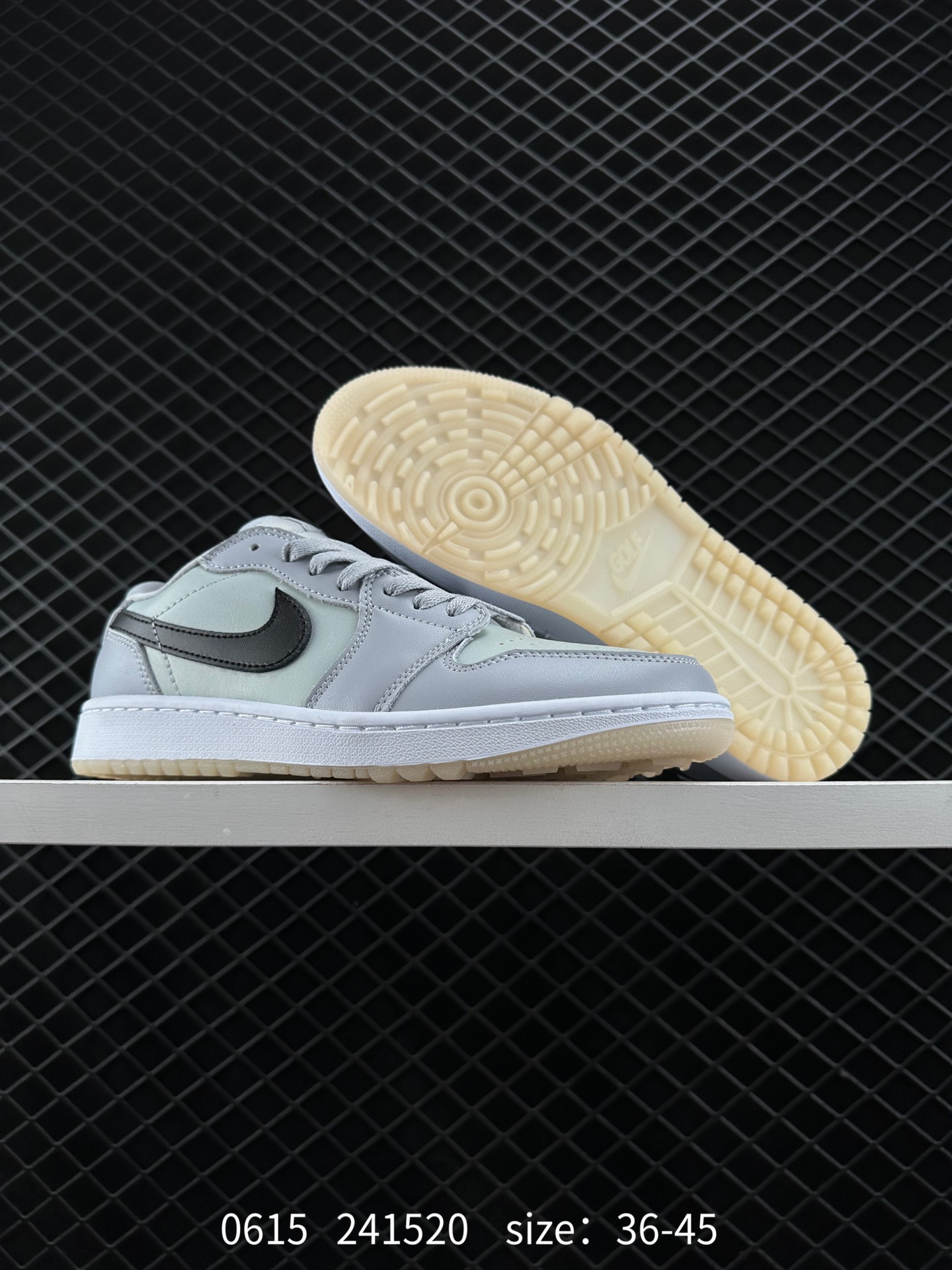 Air Jordan 1 Low Golf”Wolf Grey“
